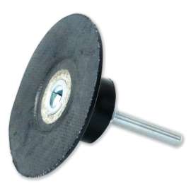 3" Back-up Pad for Plastic Button Style Blending, AL-tr