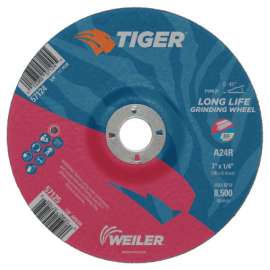 Tiger Grinding Wheels, 7 in Dia, .045 in Thick, 7/8 in Arbor