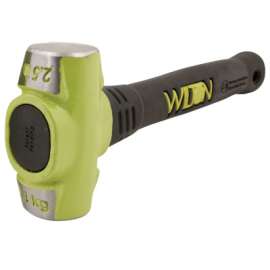 B.A.S.H® Unbreakable Handle Sledge Hammer, 2-1/2 lb Head, 12 in Ergonomic Handle