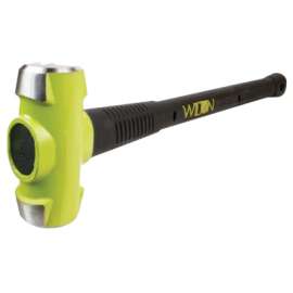 B.A.S.H Unbreakable Handle Sledge Hammer, 6 lb Head, 30 in Ergonomic Handle