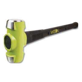 B.A.S.H Unbreakable Handle Sledge Hammer, 6 lb Head, 36 in Ergonomic Handle