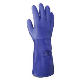 KV660 Kevlar® PVC Coated Gloves, 2X-Large, Blue