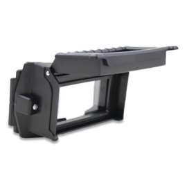 Welding Helmet Flip Front Adapter, 2 in x 4-1/4 in, Black