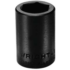 1/2" Dr. Standard Impact Sockets, 1/2 in Drive, 16 mm, 6 Points