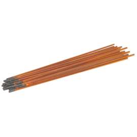 DC Copperclad Gouging Electrode, 3/8 in dia x 17 in L, Jointed
