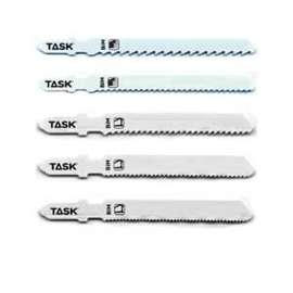 TASK T23197 Jig Saw Blade Set, 5-Piece, T-Shank, Bi-Metal
