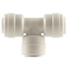 Boshart PQC-T04 Pipe Tee, 1/4 in, Acetal/Plastic, 100 to 170 psi Pressure