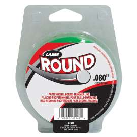 Laser 42948 Trimmer Line, 0.08 in Dia, 50 ft L, Nylon, Green