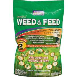 DuraTurf 60424 Weed and Feed Lawn Fertilizer, 48 lb, Solid, 16-0-8 N-P-K Ratio