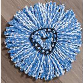 Vileda EasyWring RinseClean 168469 Spin Mop Refill, Microfiber