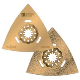 IMPERIAL BLADES Starlock IBSL620-1 Triangular Rasp Blade, Carbide