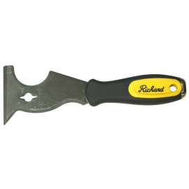HYDE Richard RUB-129 Combination Tool, HCS Blade, Rubber Handle, Ergo-Grip Handle