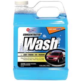 GUNK VW5 Car and Truck Wash, 1 gal Bottle, Liquid, Pleasant