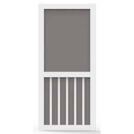 SCREEN TIGHT 5BAR36H Screen Door, 36 in W, 80 in H, White