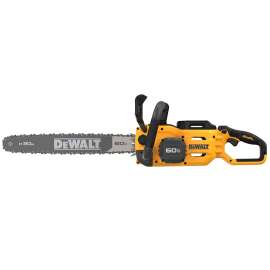 DeWALT DCCS677B Brushless Chainsaw, 60 V Battery, Lithium-Ion Battery, 17 in Cutting Capacity, 20 in L Bar/Chain