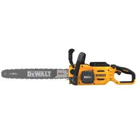 DeWALT DCCS677Y1 Brushless Chainsaw Kit, 4 Ah, 60 V Battery, Lithium-Ion Battery, 17 in Cutting Capacity