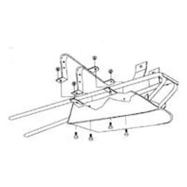 Miller 402301 Wheelbarrow Parts, Carton, Steel, For: HD6, Y5 Wheelbarrows