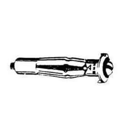 COBRA ANCHORS 132V Hollow Wall Anchor, #6-32 Thread, Steel, 85 lb