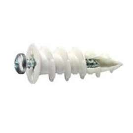 COBRA ANCHORS WallDriller 021C Anchor, 1-1/2 in L, Nylon, 63 lb