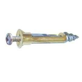 COBRA ANCHORS DrillerToggle 363R Anchor, 2 in L, Carbon Steel/Nylon, Zinc, 100 lb