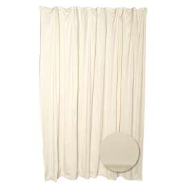 Zenna Home H20BB Shower Curtain/Liner, 72 in L, 70 in W, Polyester, Beige/Tan