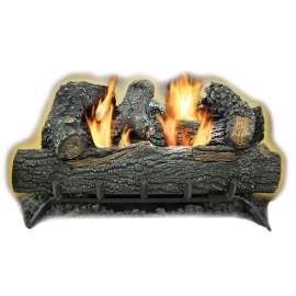 Kozy World GLD2455T Gas Log Set, 13 in L, 24 in W