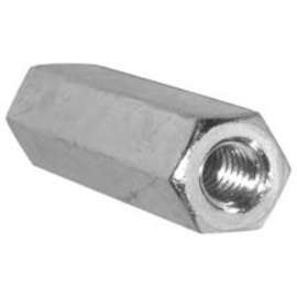 Reliable CNZ12MR Coupling Nut, UNC-UNF Thread, 1/2-13 Thread, Steel, Zinc