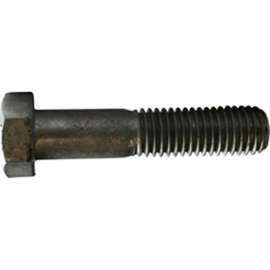 Reliable HC2HDG588CT Hex Bolt, 5/8-11 Thread, 6 in OAL, 2 Grade, Galvanized Steel, Coarse, Partial Thread