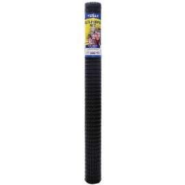 TENAX 419594 Net, 50 ft L, 4 ft H, Plastic, Black