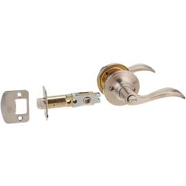 Schlage J Series J40VSEV619 Privacy Door Lever, Zinc, Nickel/Satin