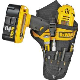 CLC DG5120 Drill Holster, 9-Pocket, Ballistic Poly Fabric, Black/Yellow