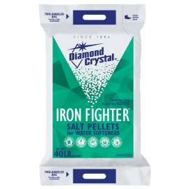 Cargill Iron Fighter 100012408 Salt Pellets, 40 lb Bag, Crystalline Solid, Halogen