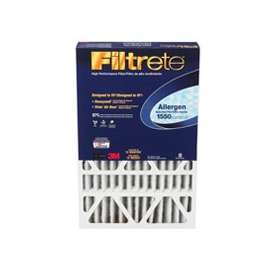 Filtrete DP01DC-4-C Allergen Reduction Air Filter, 25 in L, 16 in W, 10 MERV, Carbon Filter Media