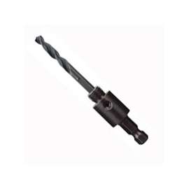 Milwaukee 49-56-7010 Hole Saw Arbor, 1/2 in - 20 Thread, 3/8 in Shank, Hex Shank