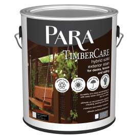 PARA Timbercare 2100 PR0042105-16 Exterior Hybrid Wood Stain, Flat, Satin, Neutral, Liquid