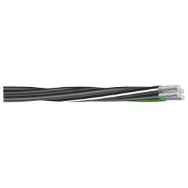 Southwire Compact Stranded 8000 4/04/02/04X500MBL Service Entrance Cable, 4 -Conductor, Aluminum Conductor, 600 V
