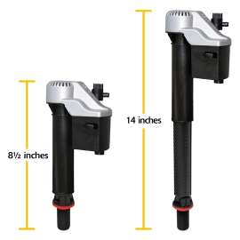 Korky 4010MP/PK Universal Toilet Repair Kit, Plastic/Rubber, Black/Red