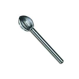 DREMEL 144 Cutter, 5/16 in Dia, 1-1/2 in L, 1/8 in Dia Shank, HSS