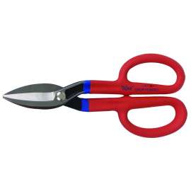 Crescent Wiss A11N Tinner Snip, Steel Blade, Red Handle, 9-3/4 in OAL