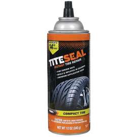 TITESEAL M1114/6 Instant Tire Repair Sealant, 12 oz Aerosol Can, Liquid, Ammonia
