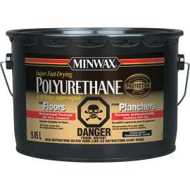 Minwax CM1303500 Interior Varnish, Satin, Liquid, Clear, 9.45 L, Can