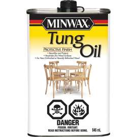 Minwax 78003 Tung Oil Finish, Clear, Liquid, 946 mL