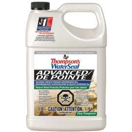 Thompson's WaterSeal THC051711-16 Advanced Wood Protector, Natural, Liquid, 3.78 L