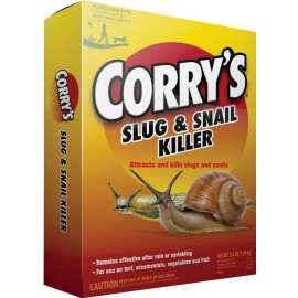 Corry's 100537446 Slug and Snail Killer, Solid, Vegetable Garden, 3.5 lb Box