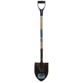 GARANT GDMPHR2FD35 Shovel, Steel Blade, Hardwood Handle, D-Grip Handle, 48 in L Handle