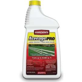 Gordon's Acreage Pro 8671086 Weed Killer, Liquid, Spray Application, 1 qt