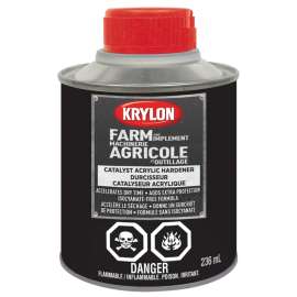 Krylon 420460000 Farm and Implement Catalyst Acrylic Hardener, Liquid, 8 oz