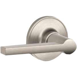 Dexter J Series J10V SOL 619 Passage Door Handle, Lever Handle, Satin Nickel, 2-3/8 to 2-3/4 in Backset