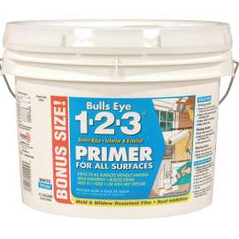 ZINSSER 02025 Primer, Egg Shell, White, 2.5 gal