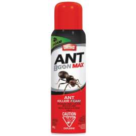 Ortho ANT B Gon Max 0213510 Ant Killer, Foam, Spray Application, Indoor, Outdoor, 400 g Aerosol Can